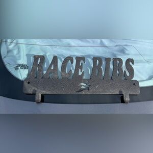 Race Bibs Metal Walll Sign